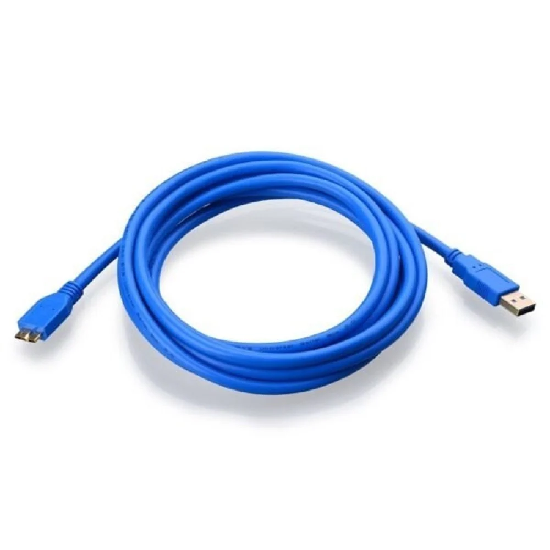 PVC 1m Ranz Blue USB 3.0 HDD Cable, Size: 1m( Length )